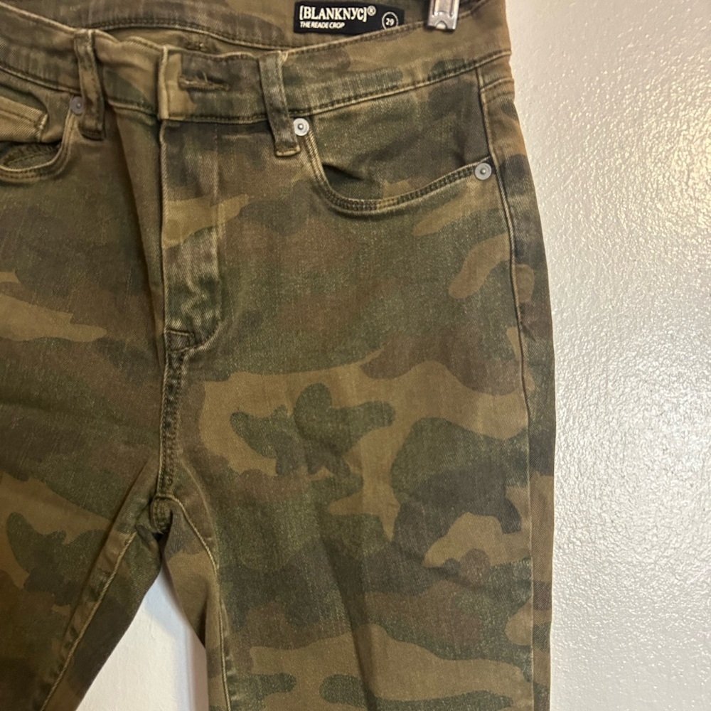 NWOT Blank NYC denim - the Reade skinny camo jeans - Picture 5 of 9